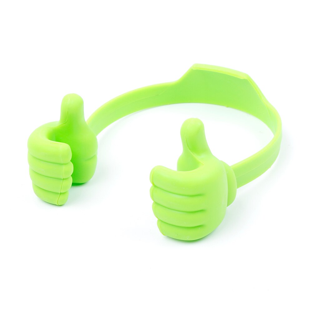 Tabletstandaard kleurrijke verstelbare duimstandaard auto desktop houder houder voor telefoon pad tablet pc