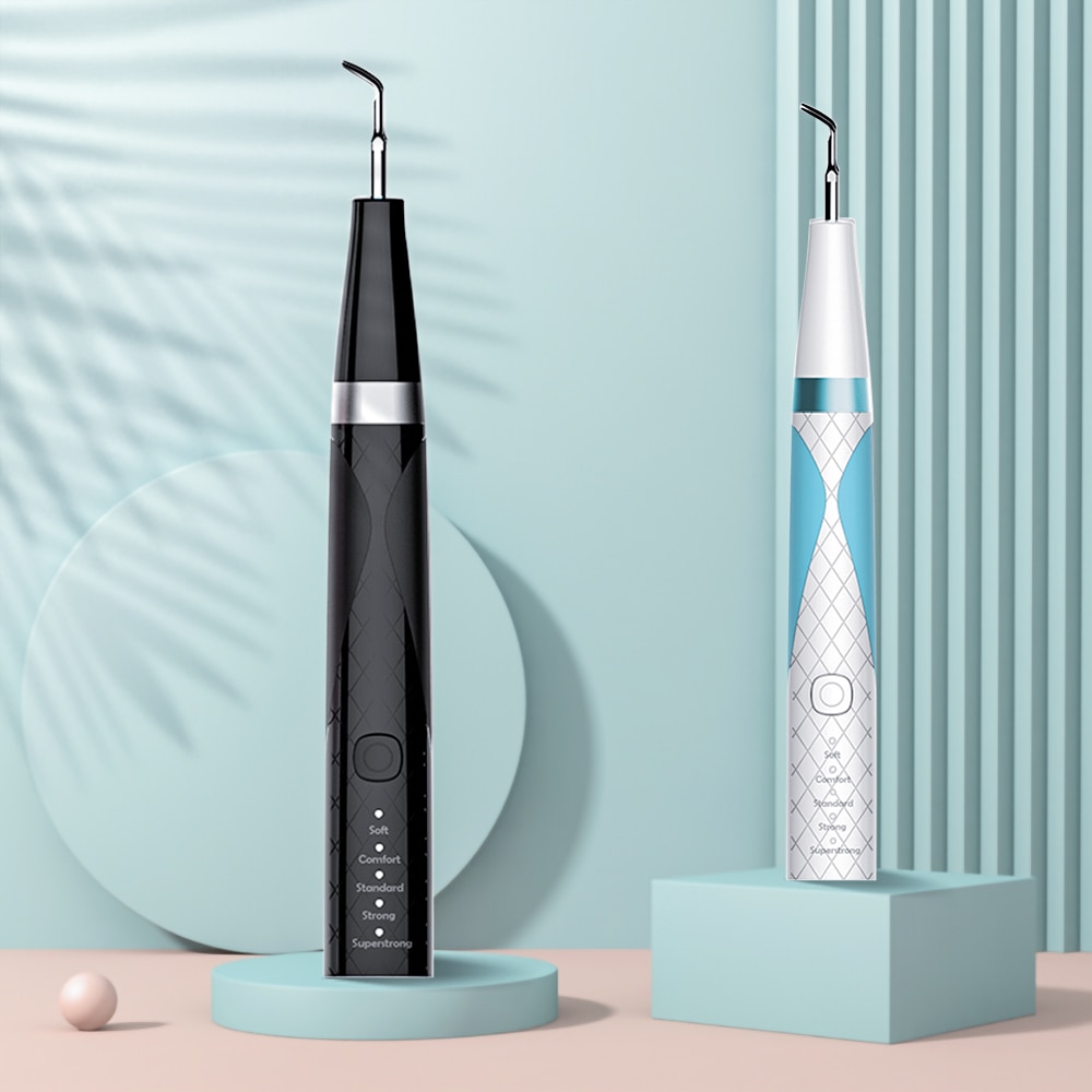 5 modus ultralyd dental skalaer vann tannrenser sonisk dental kalkulator fjerner dental skalering verktøy elektrisk bærbar scaler