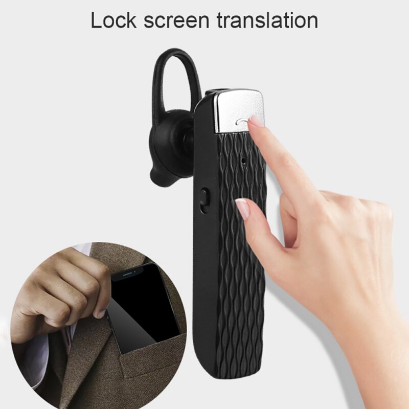 T2 Portable Smart traducteur Bluetooth casque sans fil casque de traduction en temps réel 33 langues