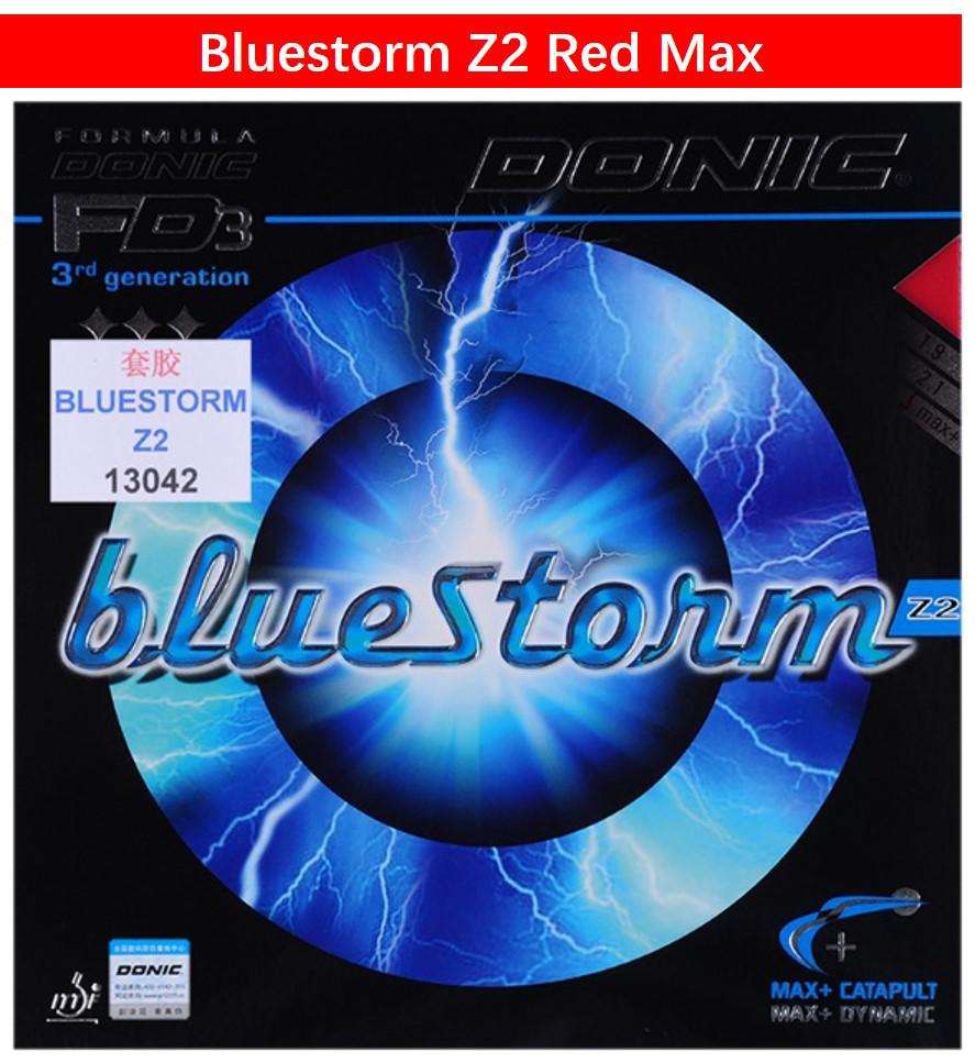 Caoutchouc Donic BlueStorm Z2 - Pour Tennis De Table (Vitesse 112, Spin 116)