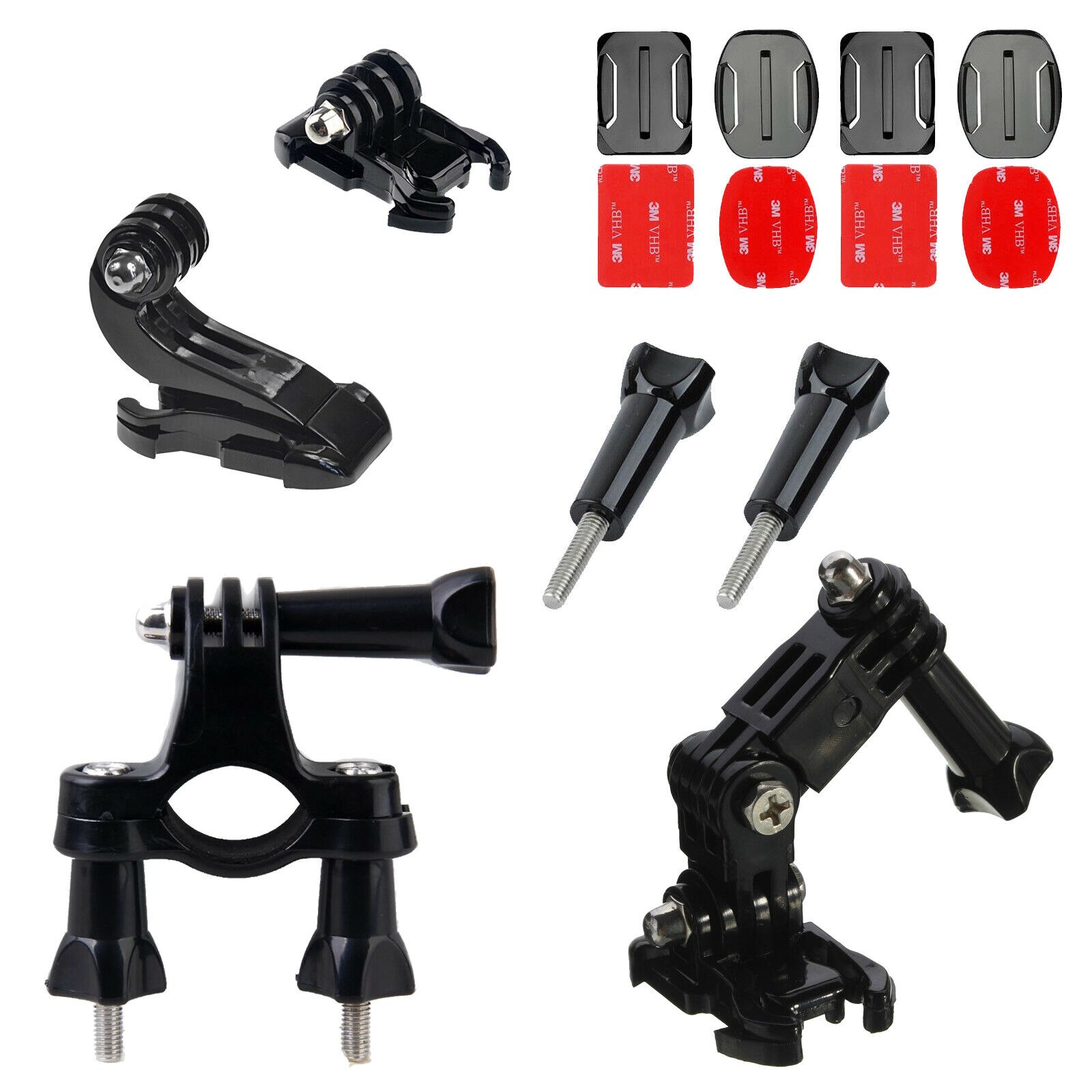 Zubehör Set für Gopro Hero 8 7 6 5 4 3 Sitzung SJCAM Xiaomi Yi Kit Montieren Schutz Rahmen Fall für GoPro Hero 8 Gehäuse: 03  -7pcs Bike Kit