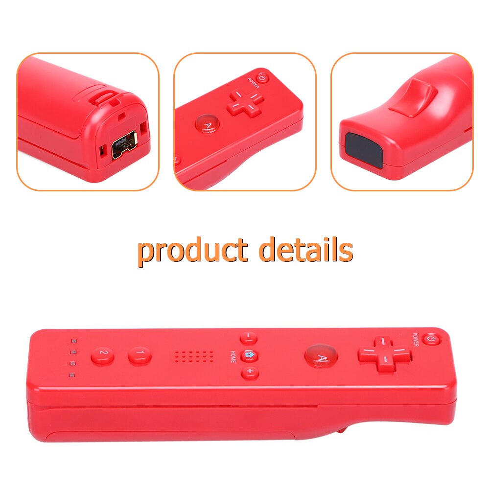 4 Kleuren 1Pc Draadloze Gamepad Remote Controller Joystick Joypad Voor Nintend Wii Voor Wii U Game Remote Controller Accessoires