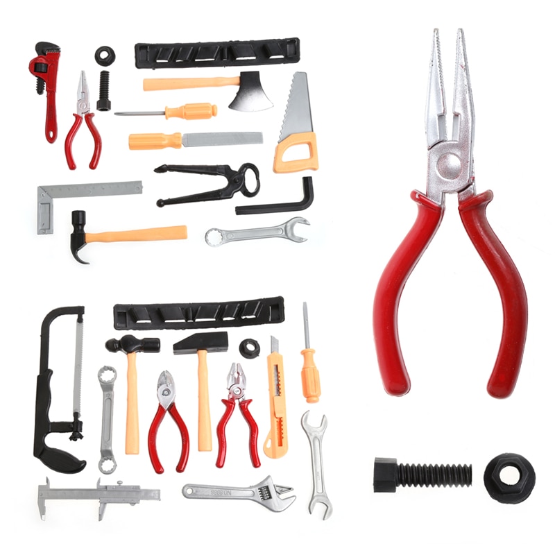 Hbb Kids Childrens Speelgoed Gebouw Tool Kit Jongens Builder Bouw Play Set Diy Pretend Toy