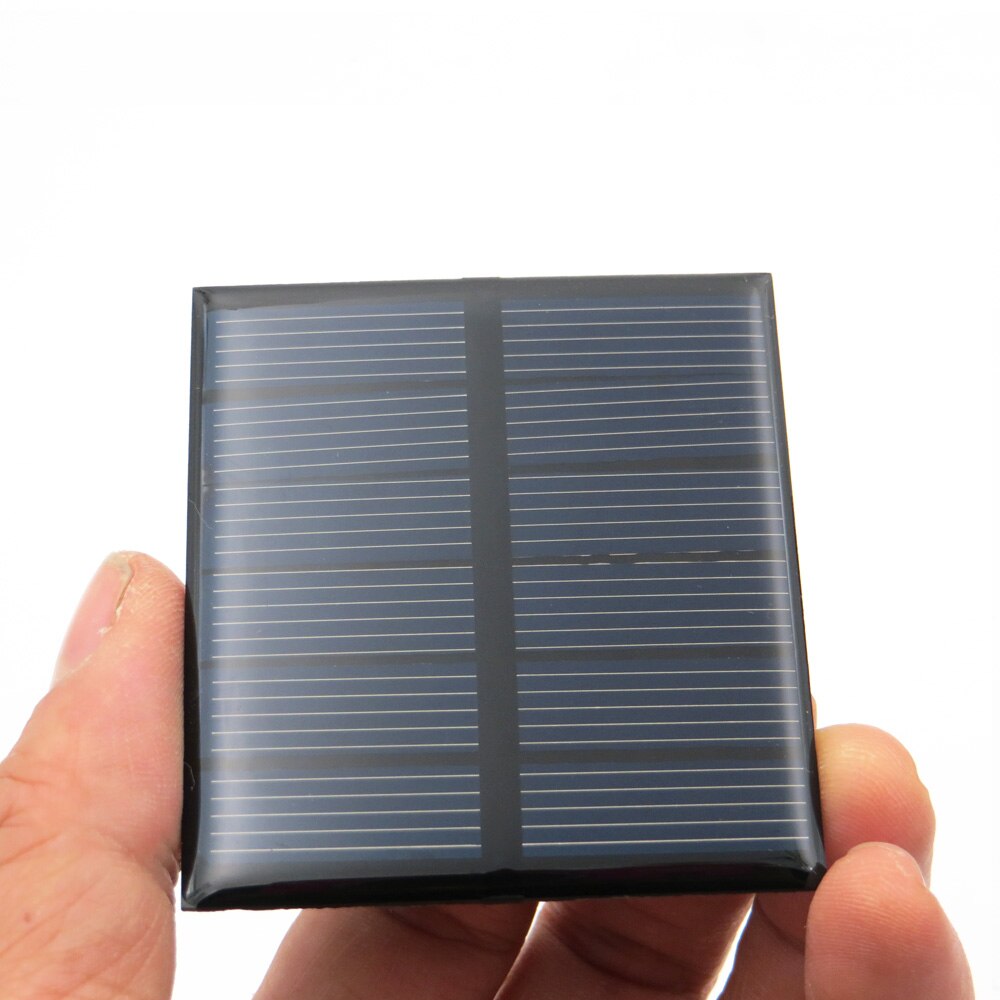 Mini 3V 0,45 W 150mA Panel Solar policristalino células solares suministro de módulo de Panel de energía DIY batería para cargadores de teléfono móvil de juguete