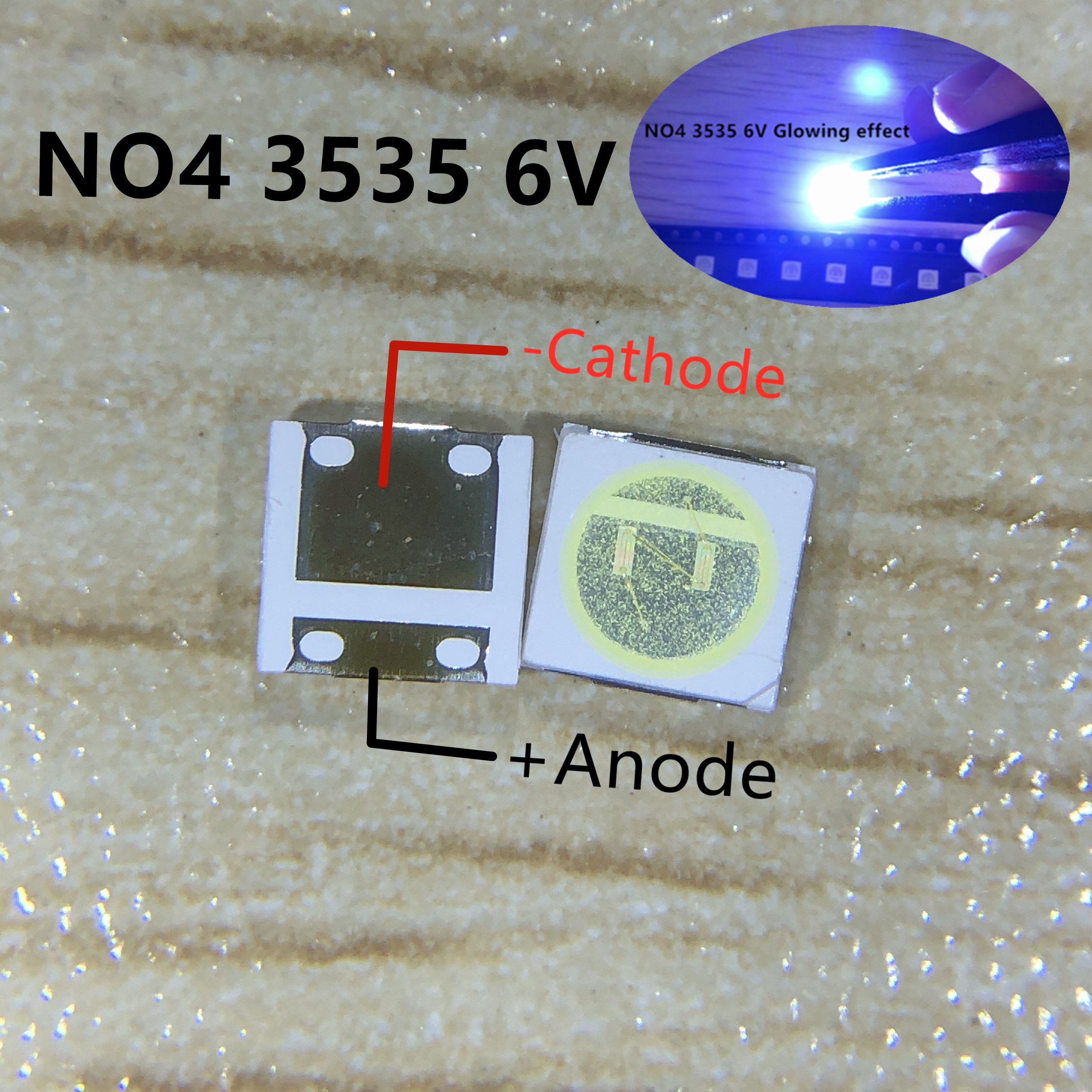 500pcs SEOUL High Power LED LED Backlight 2W 3535 ... – Grandado