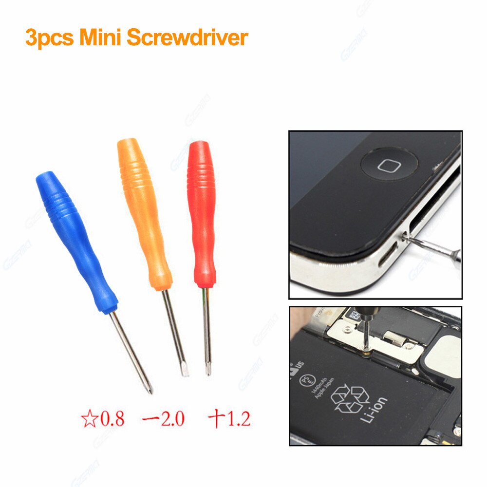 Juegos de herramientas de reparación de mantenimiento de teléfonos móviles Pry Spudger herramienta de apertura para reparación Kit para electrónica Smartphone herramientas de reparación DIY