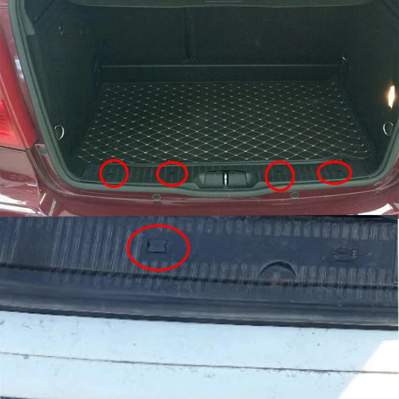 Para mercedes-benz W124 W210 W211 W140 C215 W220 R129 R170 R171 Clip de Panel de plástico para puerta de coche retenedor de empuje remaches de Panel de carrocería