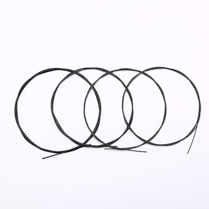 4 pièces/lot 4 pièces/ensemble Nylon arc-en-ciel ukulélé cordes Durable pièce de remplacement pour ukulélé guitare Instrument de musique Accesso