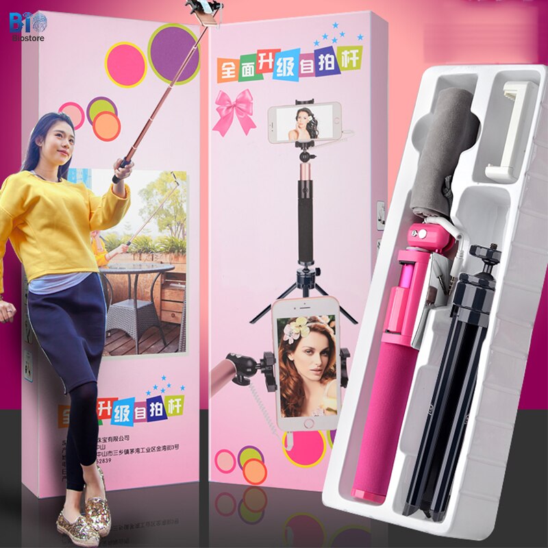 Aluminium Flexibele Selfie Sticks Foto Nemen Draad... – Grandado