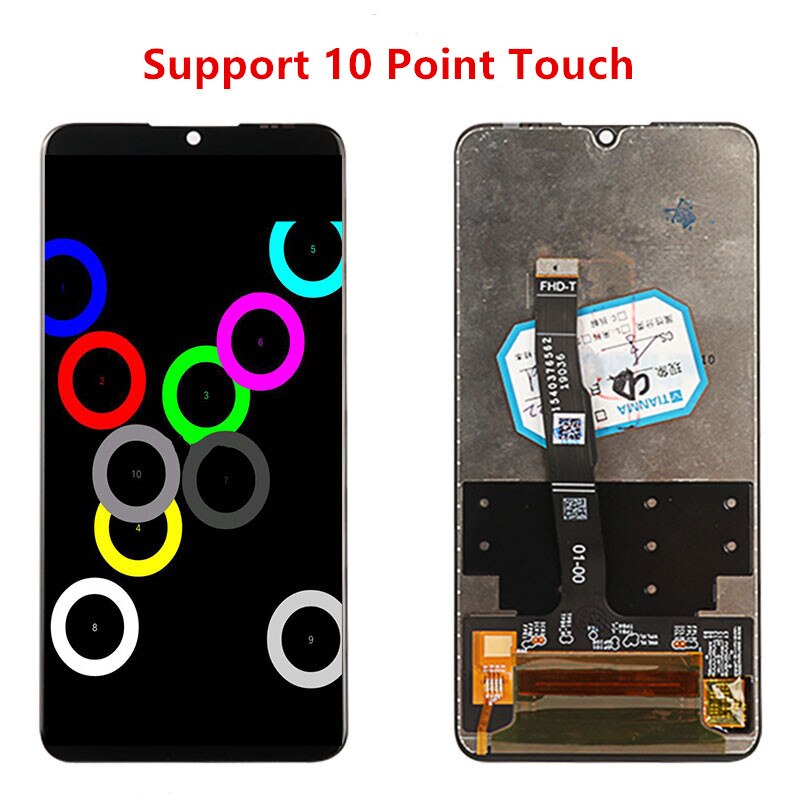 Para huawei honor 20 s tela lcd testado aaa display lcd + tela de toque com substituição do quadro para huawei honor 20 s MAR-LX1H