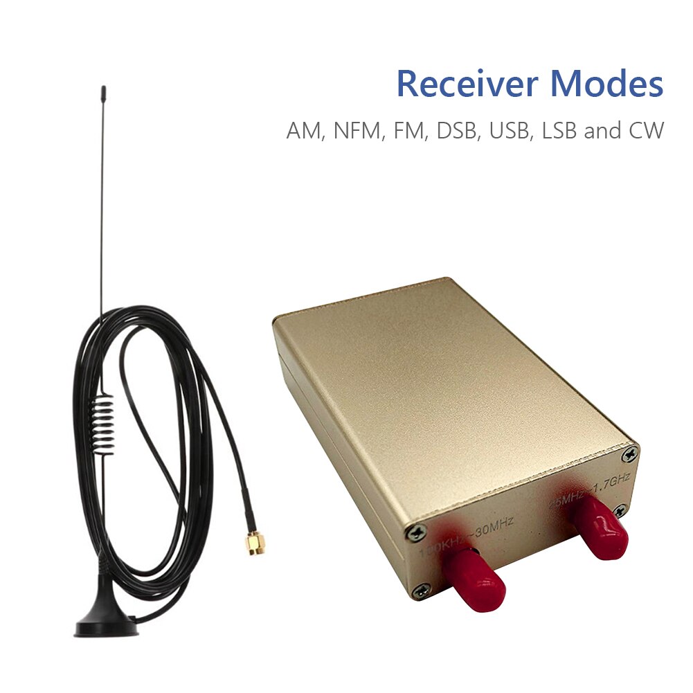 Récepteur radio SDR Récepteur RTL SDR 100 KHz à 1 766 MHz Pleine Bande Récepteur radio SDR Récepteur RTL SDR 100 KHz à 1 766 MHz Pleine Bande
