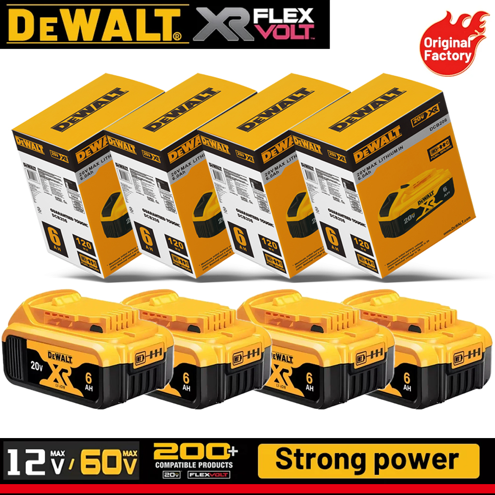 DEWALT original 18V, 6.0AH, DCB115, DCB118 battery charger, fast charging, lithium battery, tool battery
