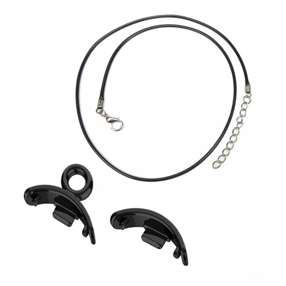 Metal Necklace for Xiaomi Mi Band 8 Pendant Chain Buckle Connection for Xiaomi Mi Band 8 Hanging Metal Chain Neck Bracelet Strap: AZURE