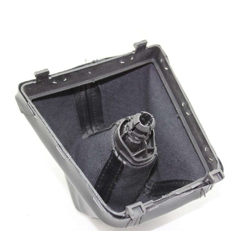 For Skoda Superb 2 MK2 Car-Styling 6 Speed Car Stick Gear Shift Knob Leather Gaiter Boot