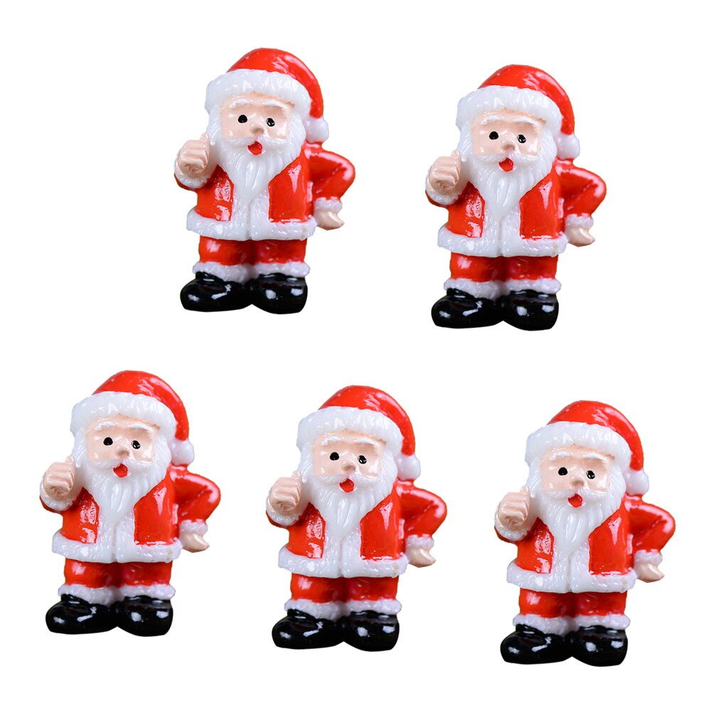 Mini Resin Santa Claus Christmas Garden Micro Land... – Grandado