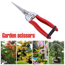 Skarp havesaks til at klippe blomster trimning af planter grene beskæringssaks rustfrit stål havehæksaks haveværktøj