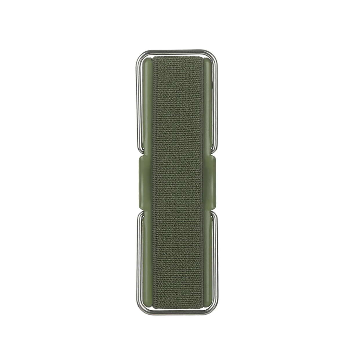 Soporte elástico Universal 2 en 1 para teléfono móvil, correa de agarre para el dedo, soporte elástico trasero para iPhone, iPad y tableta: Verde