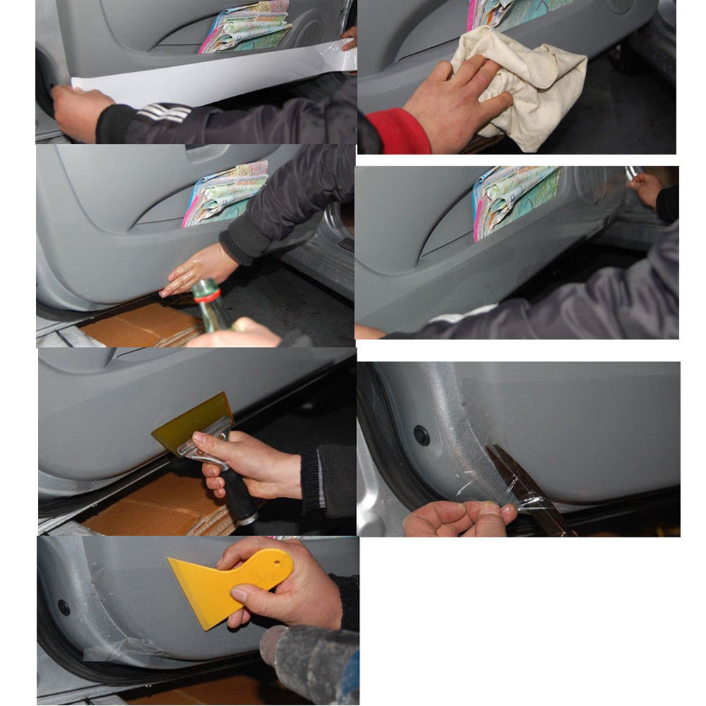 1M/2M/3M pellicola protettiva adesivi di protezione del telaio della bicicletta della bici telaio di usura nastro trasparente per bici nastro trasparente per superficie della bicicletta