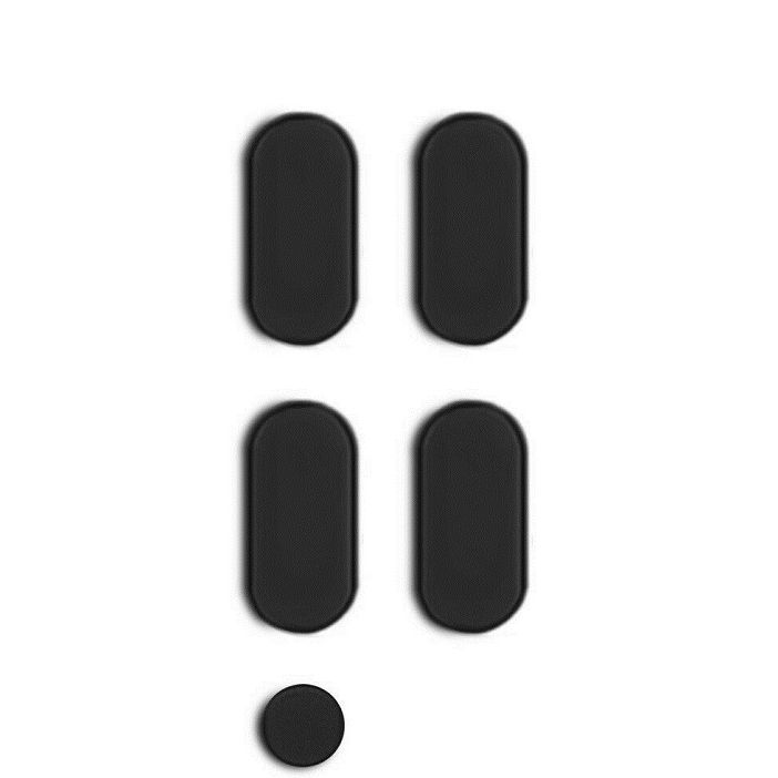 5Pcs/L Silicon Usb-poorten Dust Plug Voor Macbook Air 13 M1 Chip A2337 Dust Plug Silicon anti-Dust Plug Stopper 2 Tas