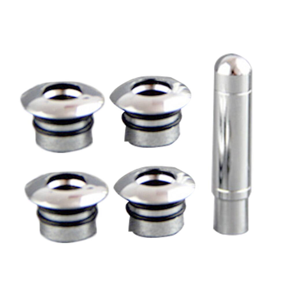 Door Lock Pin Replacement Car Part Tools With Cap Accessories Lightweight Auto Styling Aluminum Alloy Chrome Trim For Chevrolet