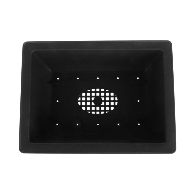 Flower Pot Imitation Plastic Balcony Rectangle Bonsai Bowl Basin Nursery Planter