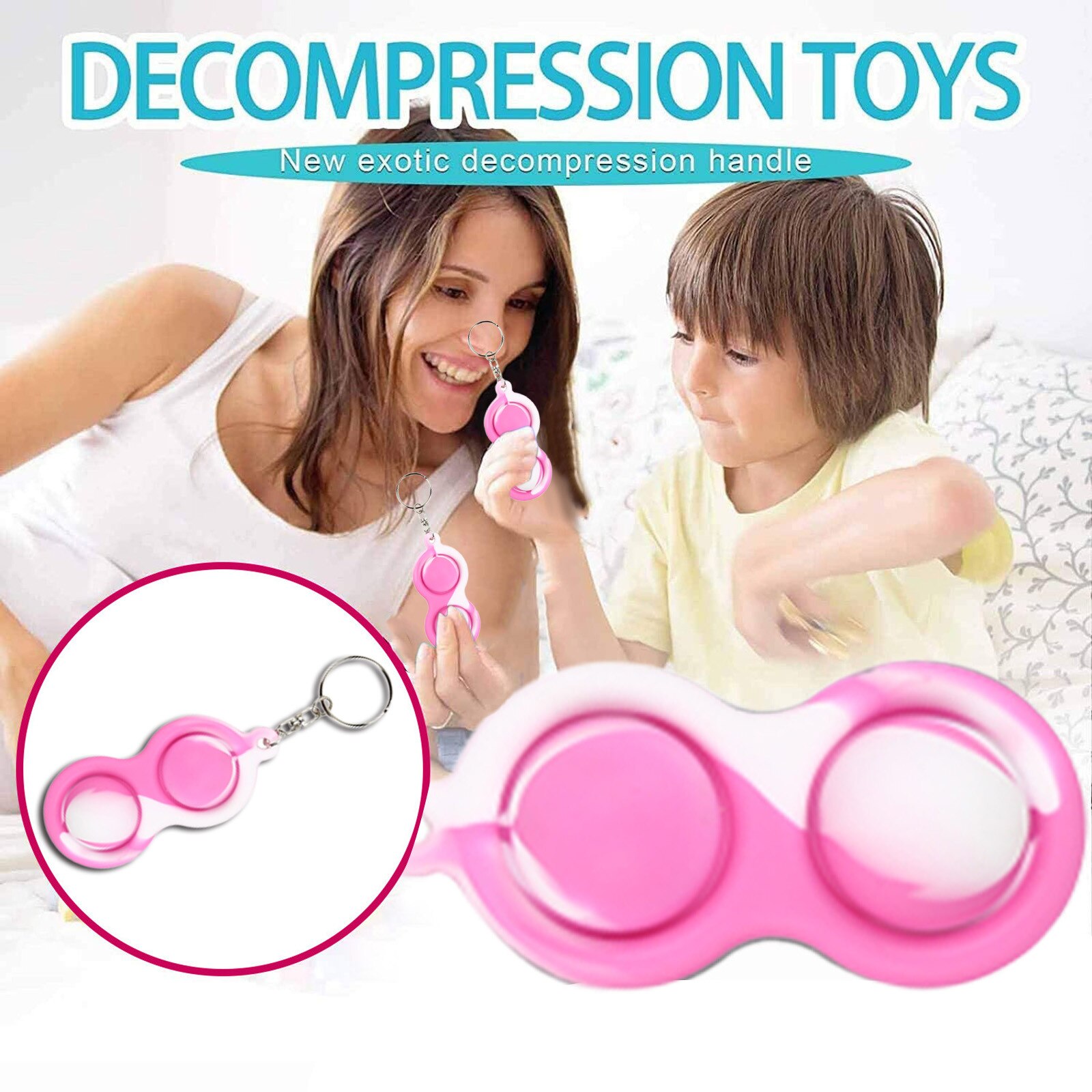 Newest Montessori Antistress Fidget Toys Simple Dimple Toy Pressure Reliever Board Controller Educational Toy Brinquedos