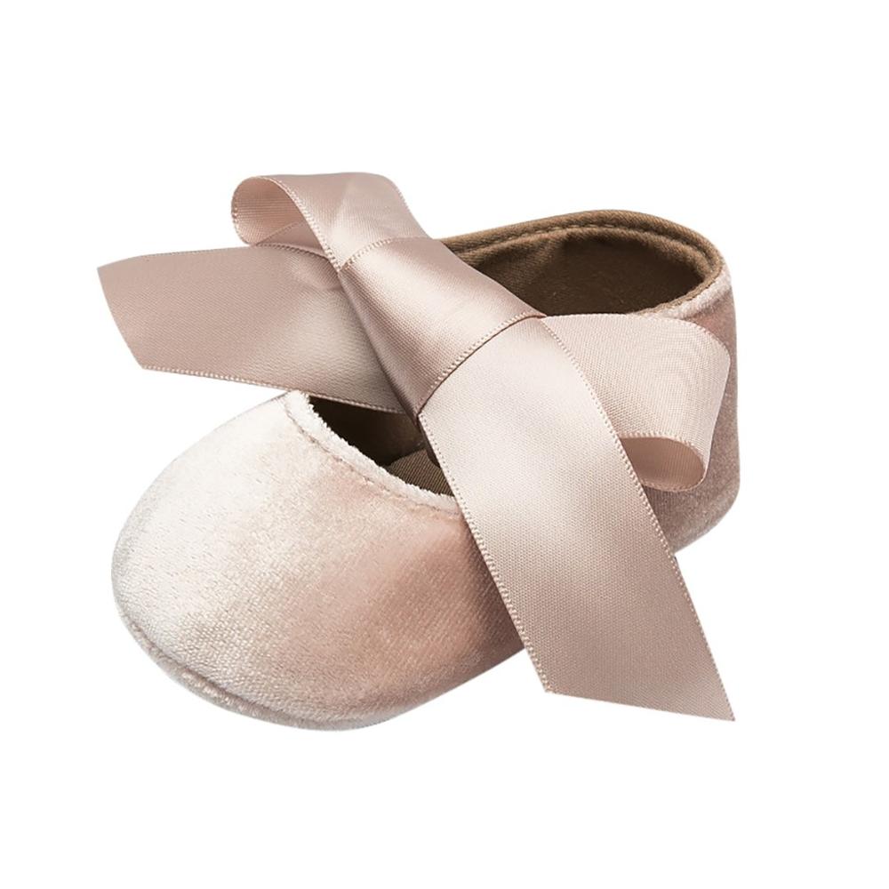 baby born shoes For Girl Silk Bow Knot Summer Princess Shoes Infant Soft Sole First Walkers Toddler Shoes baby schoen #10F