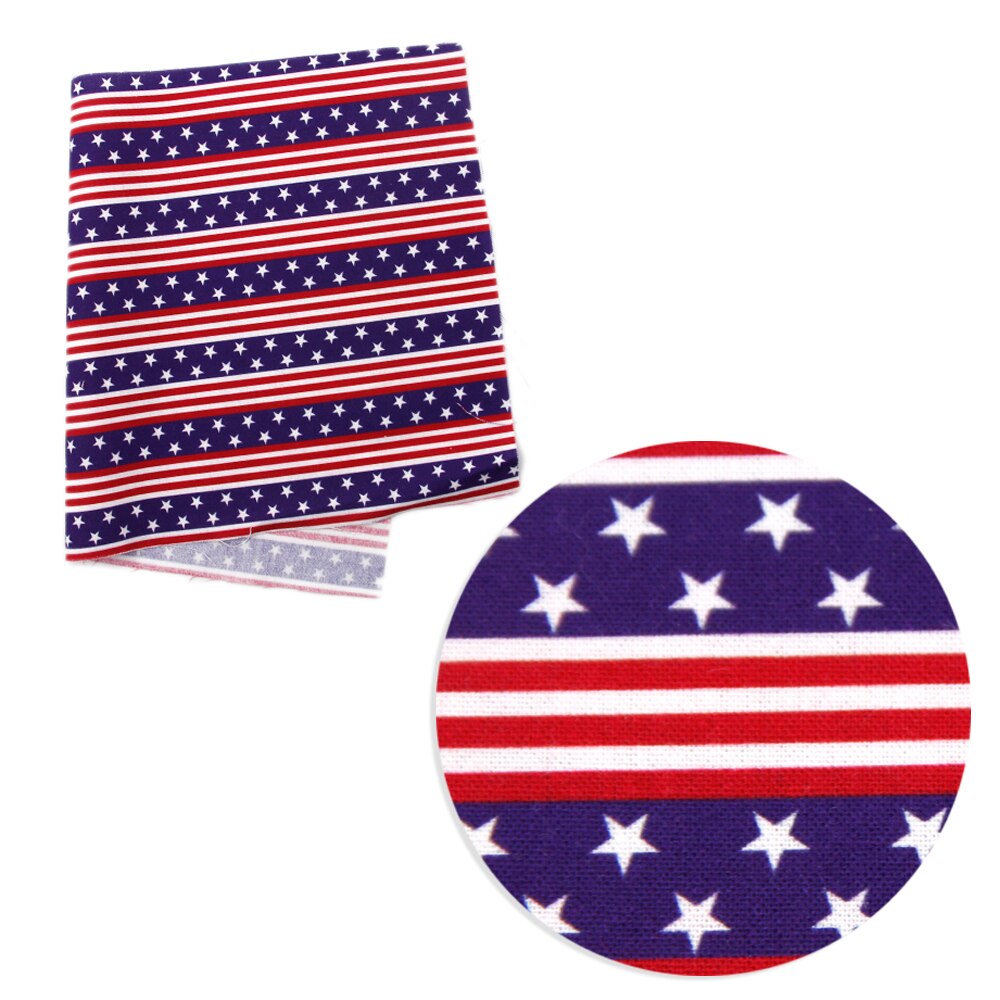 David accessories 20*34cm July 4th Star cotton Fabric Patchwork For Sewing DIY for Sewing Tilda Doll Clothes,c11095: 1088761004