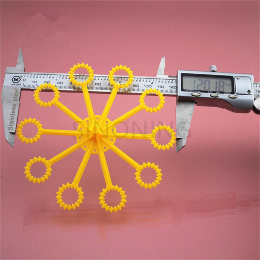 50 pcs Bubble hoofd 2mm hole circulaire bubble klap hoofd DIY handleiding automatische bubble machine model DIY handleiding materialen