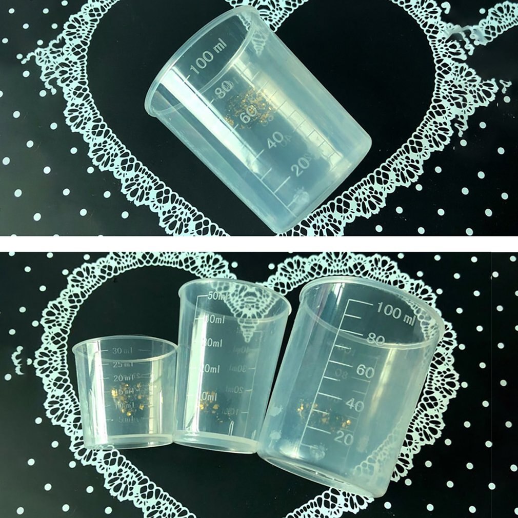 Reusable Portable Size Measuring Cup Jug Graduated Surface Container Kitchen Tool Measuring Jugs Tools