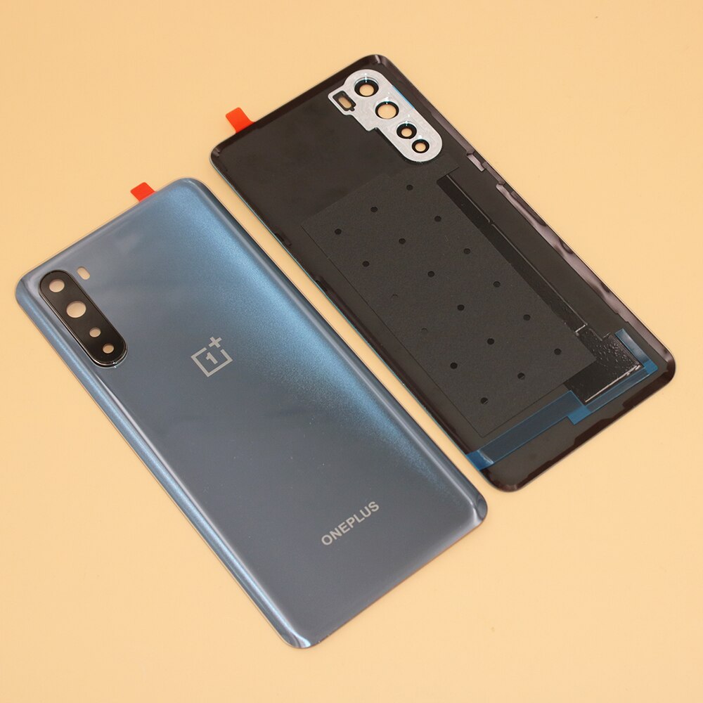 Originele Oneplus Nord 5G Batterij Back Cover Achterdeur Behuizing Vervanging Met Camera Lens Voor Een Plus Nord AC2001 AC2003 Shell