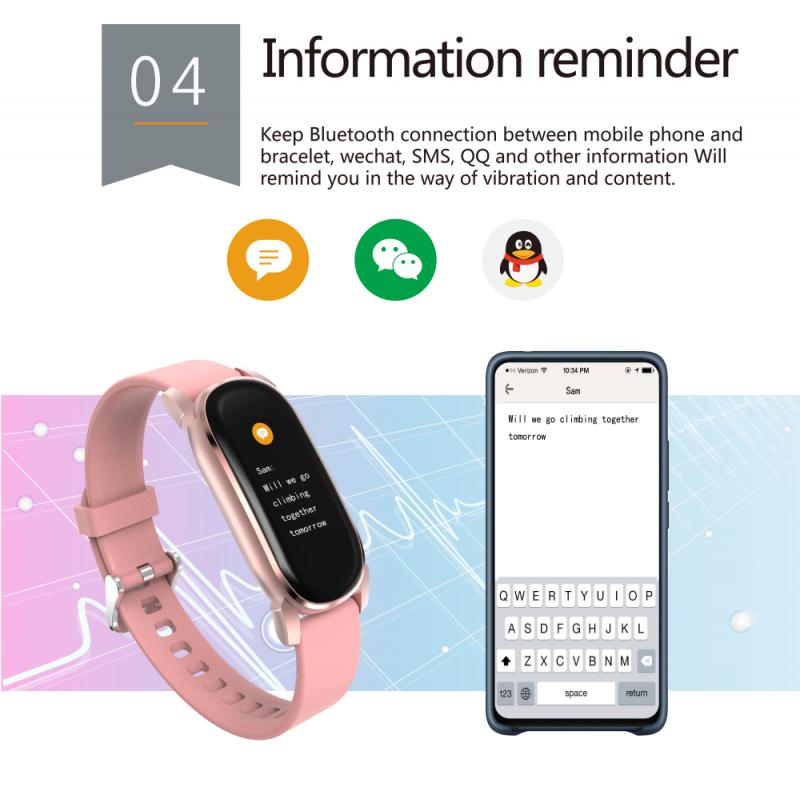 Smartwatch YD8 - Body Temp, Heart Rate, Sleep Monitor - Waterproof Fitness Tracker