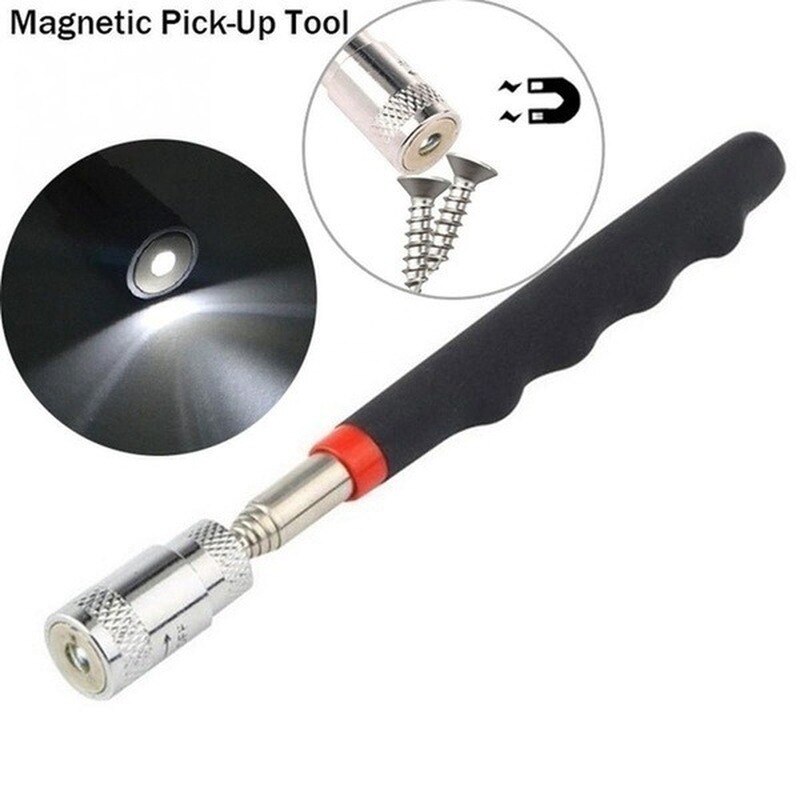 Magnetic Picker Mini Portable Telescopic Magnetic Magnet Pen Handy Tool Capacity for Picking Up Nut Bolt Extendable Pickup Tools