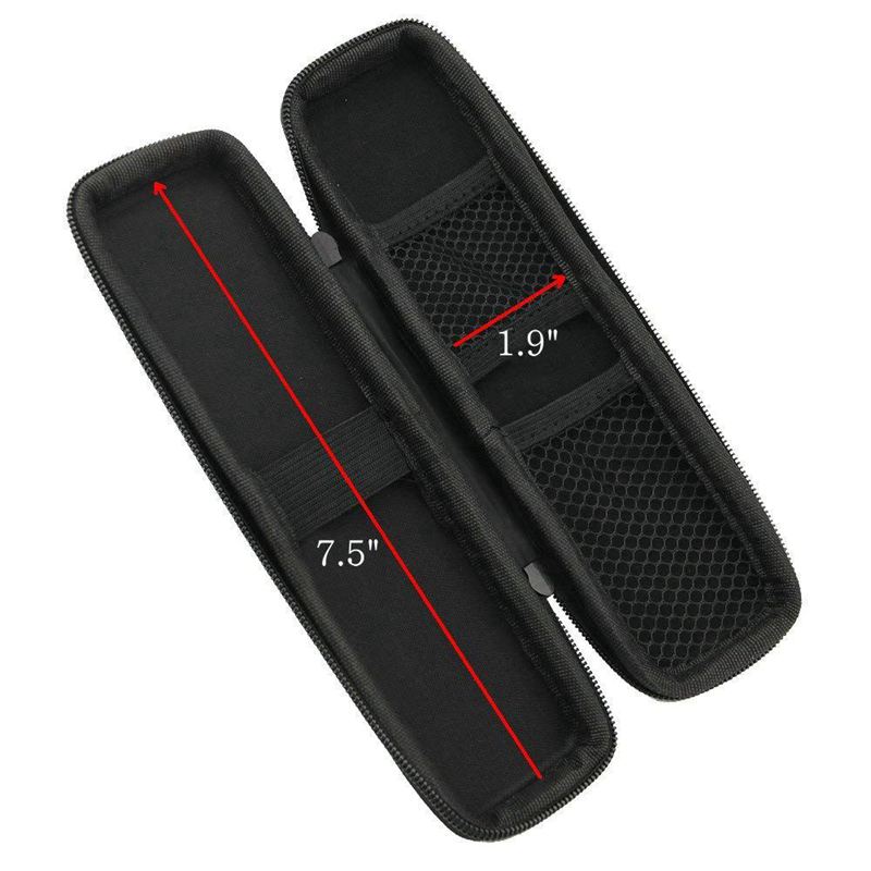 Black EVA Hard Shell Stylus Pen Pencil Case Holder Protective Carrying Box Bag Storage Container for Pen Ballpoint Pen Stylus