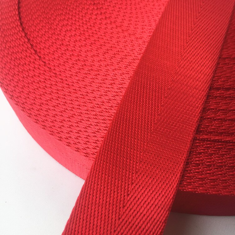 Sangle en Nylon de , 2 mètres, 1 "(25mm), sangle à chevrons, sac à dos, cerclage, sac à coudre, accessoires de ceinture