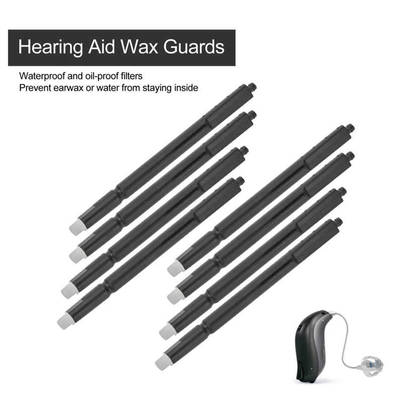 8pc/pack Hearing Aid Wax Guards Ear Protect Care Tool Dustproof Prevents Earwax Guard Filters Hearing Aids Accessory Health Care