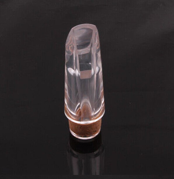 Great Transparent Clear Clarinet With Cork Mouthpiece For Bb Flat Clarinet