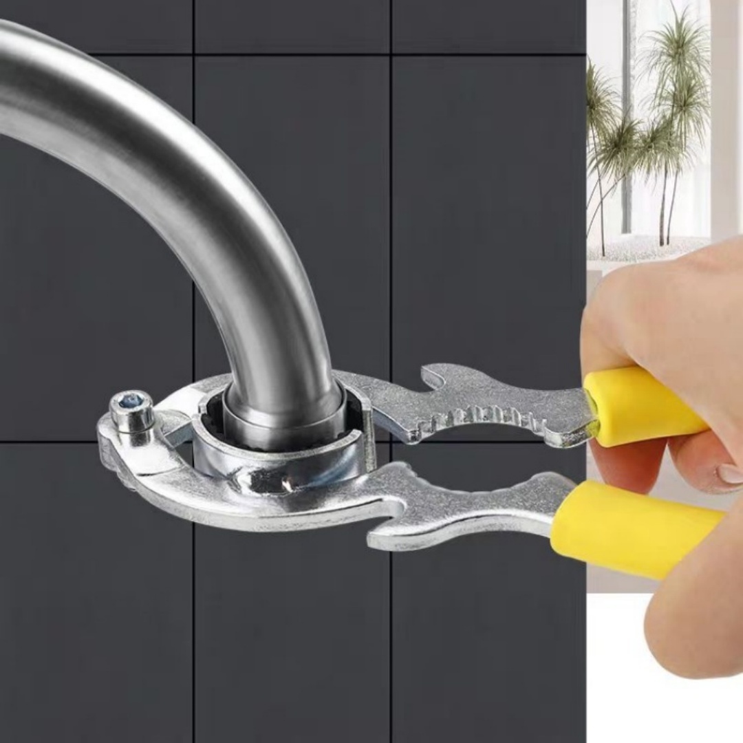Faucet Aerator Wrench Adjustable Universal Bathroom Sink Spray Bubbler Spanner Repair Plumbing Installation