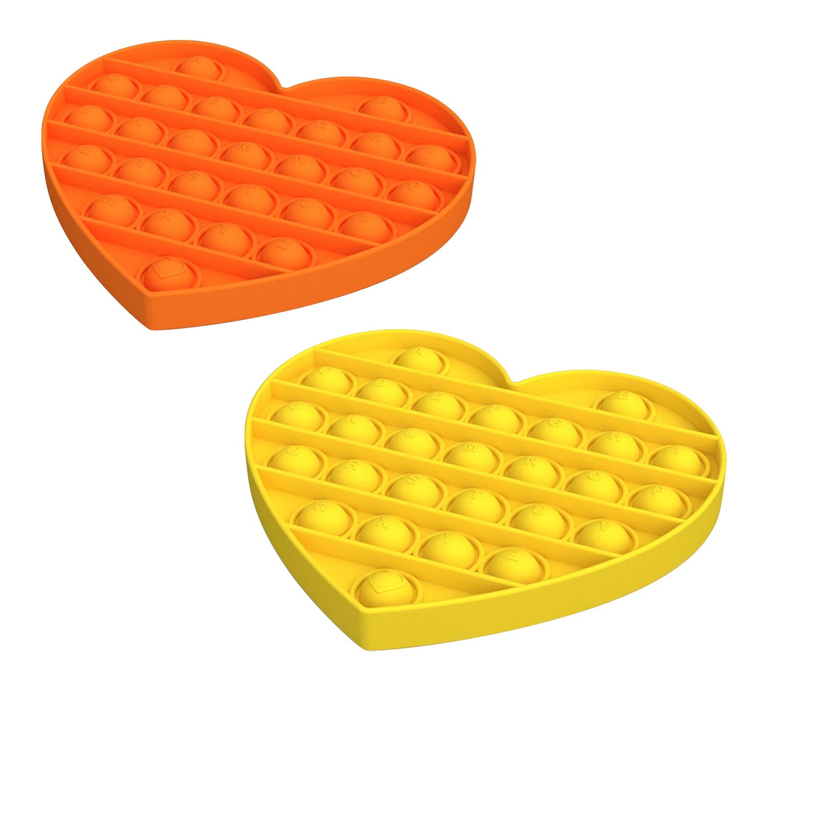 Zabawki antystresowe Bubble Popping gra Push Fidget zabawka sensoryczna śmieszne dorosłe dzieci reliever stres zabawki silikonowe autyzm specjalne potrzeby: M-2PCS