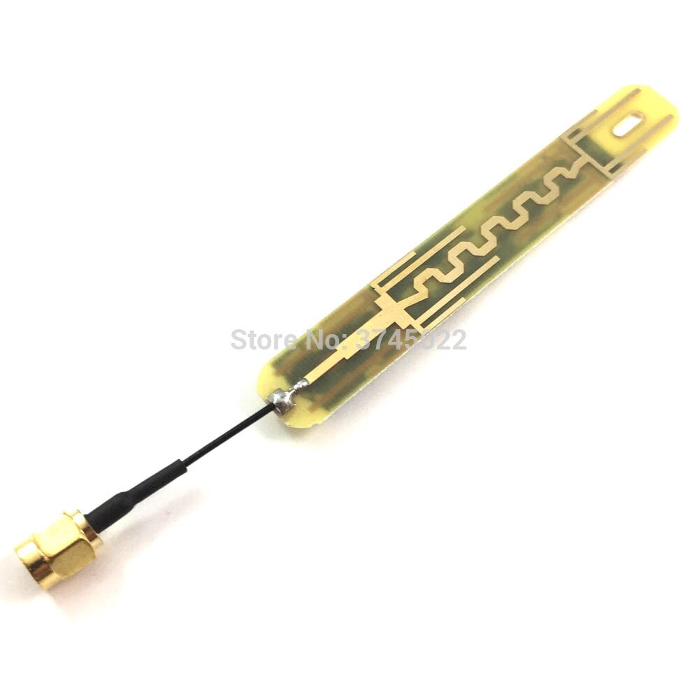 Antenne WiFi Triple Bande 2,4 GHz / 5,8 GHz / 6 GHz - Gain 12 DBi - Câble SMA 140 Mm - Pour Carte WiFi, Routeur, PC - Améliore La Portée Et La Stabilité Du Signal