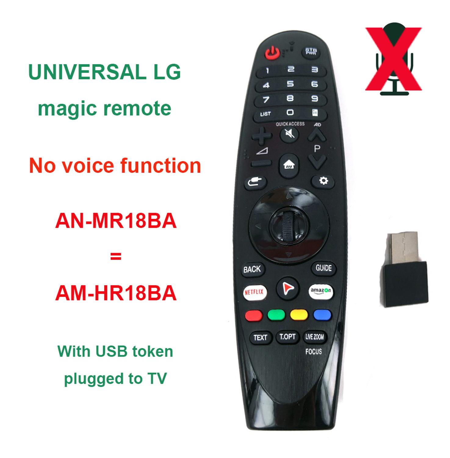 Original VOICE For LG Magic TV REMOTE CONTROL FOR lg Uk SK LK Smart TV AN-MR18BA AM-HR18BA Replacement NO VOICE AKB75375501