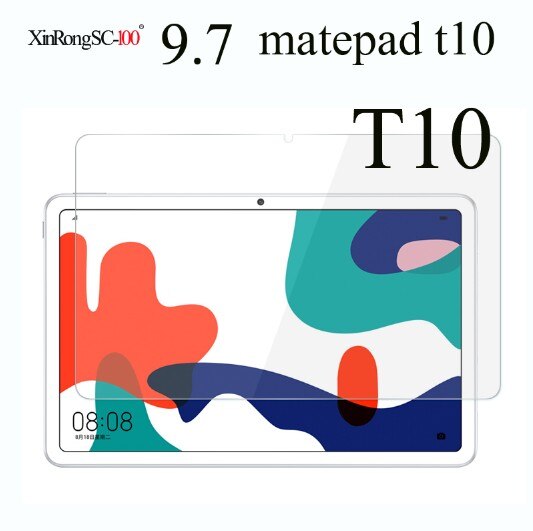 Tempered Glass Screen Protector film for Huawei Mediapad T1 T2 T3 T5 T10 T10S C5 M2 M3 M5 M6 lite 7 8 9.6 10.1 10.8 inch Tablet: 10