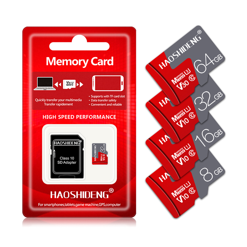 Micro SD Card 4gb/8gb/16gb/32gb/64gb/128gb Memory Card Class 10 flash TF cards Mini card Memory Stick