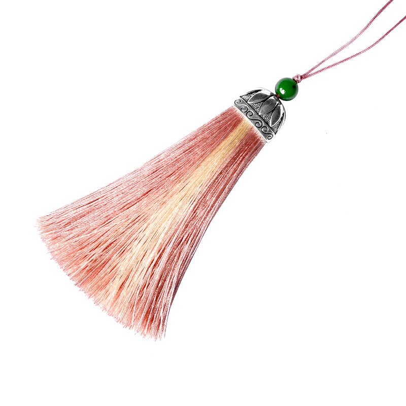 5Pcs Hat Tassels For Crafts Decorative Supplies DIY Home Textile Curtain Clothing Sewing Cord Tassel Fringe Trim: Pink