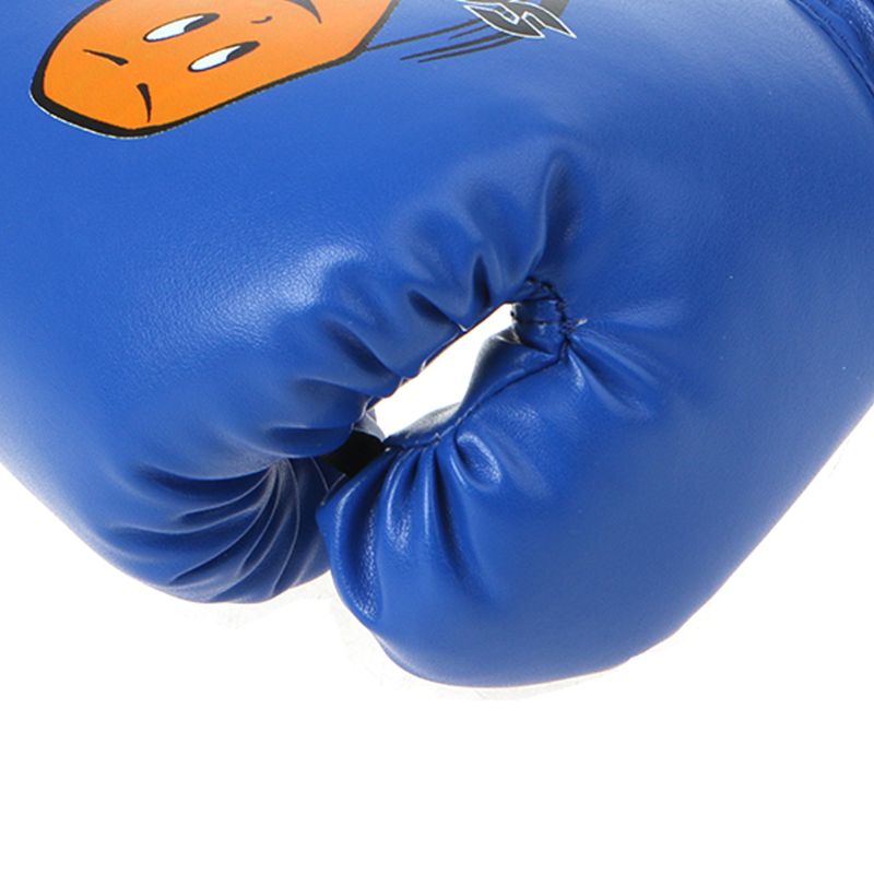 Barn tecknad boxningssäck sparring boxningshandskar träning kamp ålder 3-12