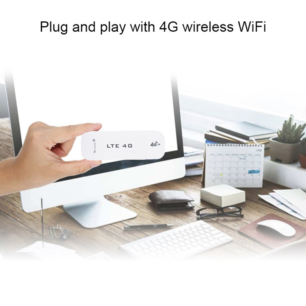 4G LTE Adapter Wireless USB Modem Network Card Universal 100Mbps WiFi Modem USB Wireless Router For Home Office