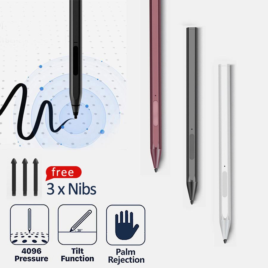 Stylus Pen Potlood Voor Oppervlak Go Pro 8 7 6 5 4 X Latpop 4096 Niveaus Druk Palm Afwijzing voor Xiaoxin Pad P11 Pro