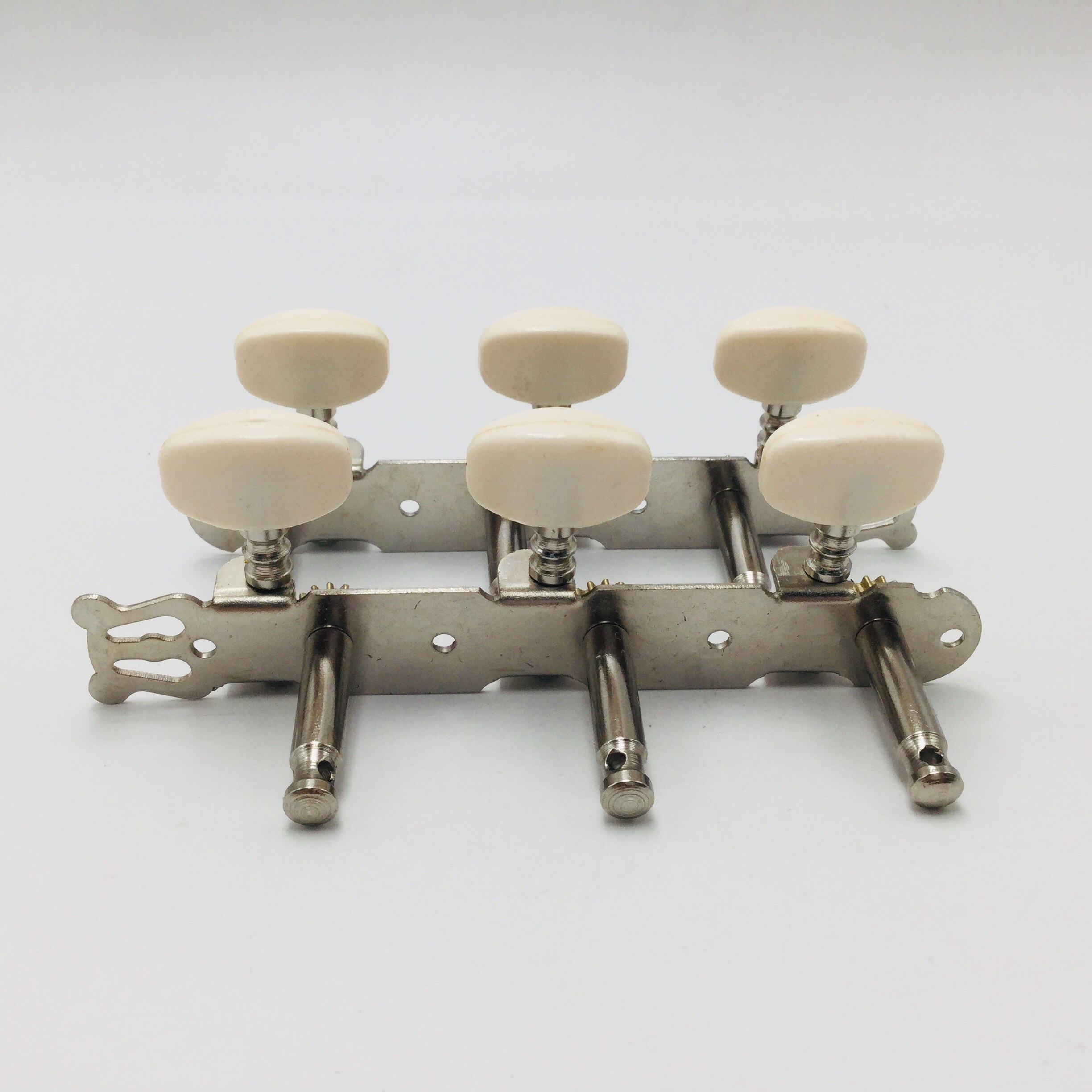 2 stk/sæt klassisk guitar tuner akustisk klassisk guitar stemme nøgler stål pinde maskinhoveder sæt