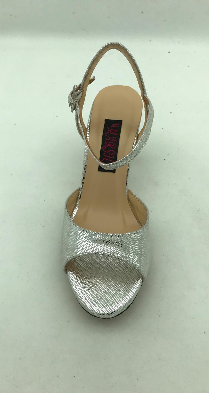 Chaussures de danse Tango argentine confortables et à la chaussures de mariage et de fête pour les femmes avec semelle extérieure en cuir dur T6290B-SL