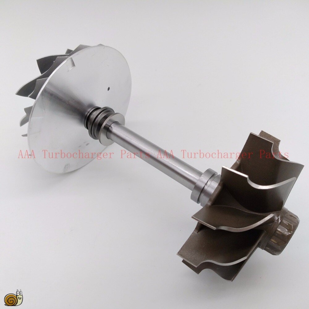 HX40W Turbine wheel 64x76mm,10blades,compressor wheel 60x83mm 8/8,Turbo parts rebuild kits supplier AAA Turbocharger Parts